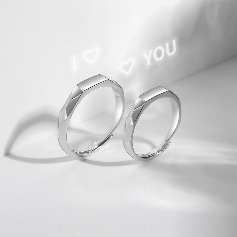 Sterling Silver Love Ring